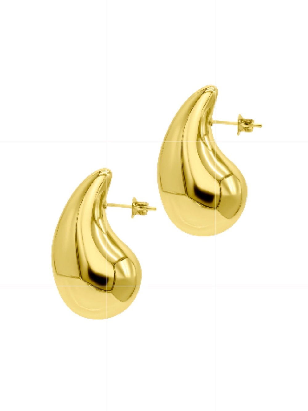 Adornia Gold Sculptural Drop Earrings